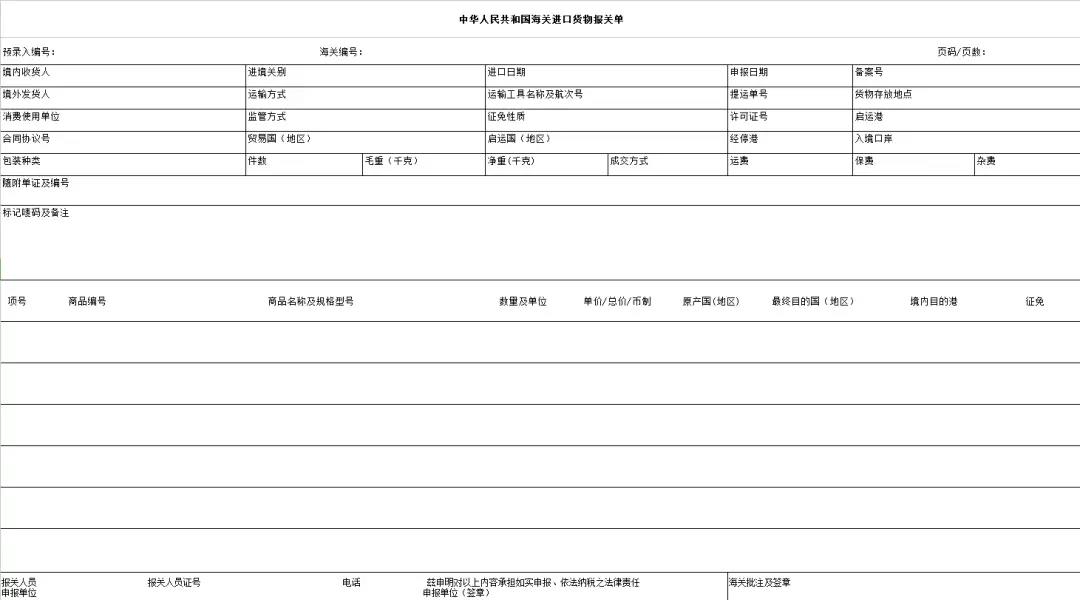 【重要】今天起，新版報(bào)關(guān)單試運(yùn)行，這些變更和注意點(diǎn)！內(nèi)附新版《海關(guān)進(jìn)出口貨物報(bào)關(guān)單》