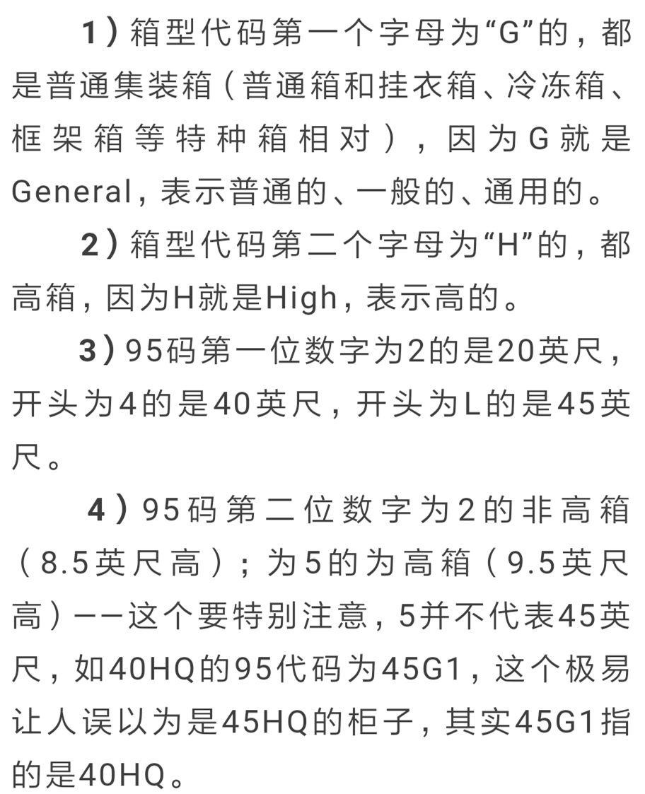 國際海運(yùn),散貨拼箱集裝箱的編碼解析