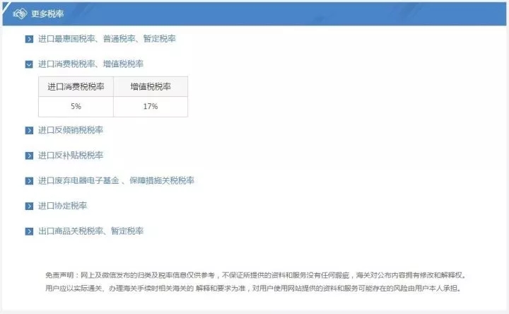 如何查詢進(jìn)出口報(bào)關(guān)進(jìn)出口稅率？