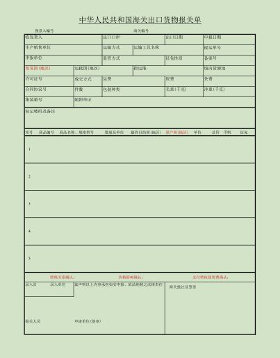 干貨！國際進出口貿(mào)易企業(yè)們自制出口報關(guān)單證制作技巧 