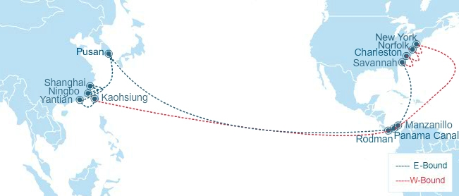 通行巴拿馬運(yùn)河？太堵了！陽明海運(yùn)將繞行